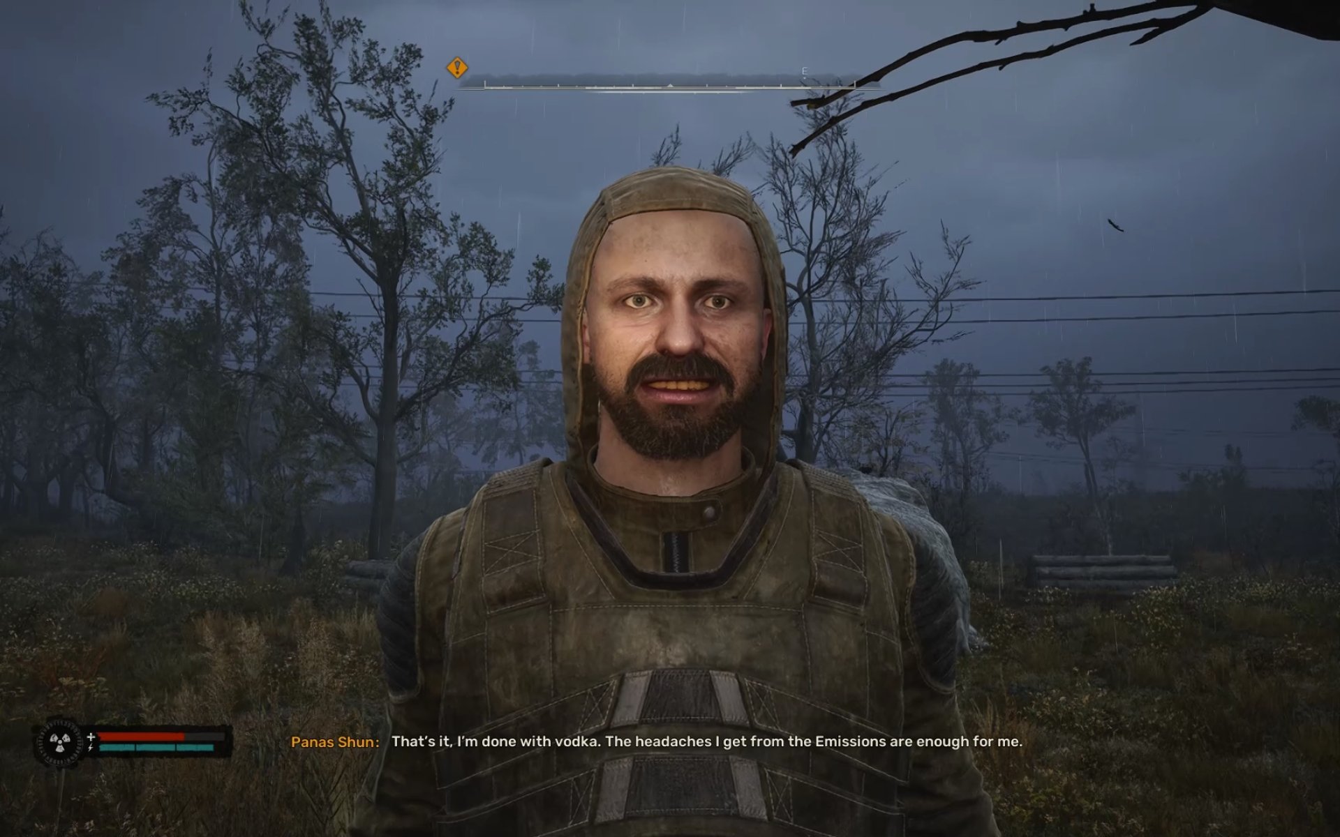 ¿Deberías robar escondites o colocar vodka en la misión secundaria de Budmo en Stalker 2?