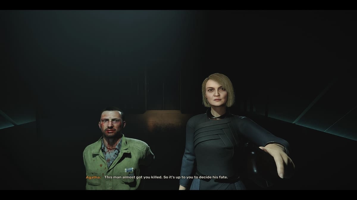 Agatha y ¿deberías matar o perdonar al profesor Herman en Stalker 2?