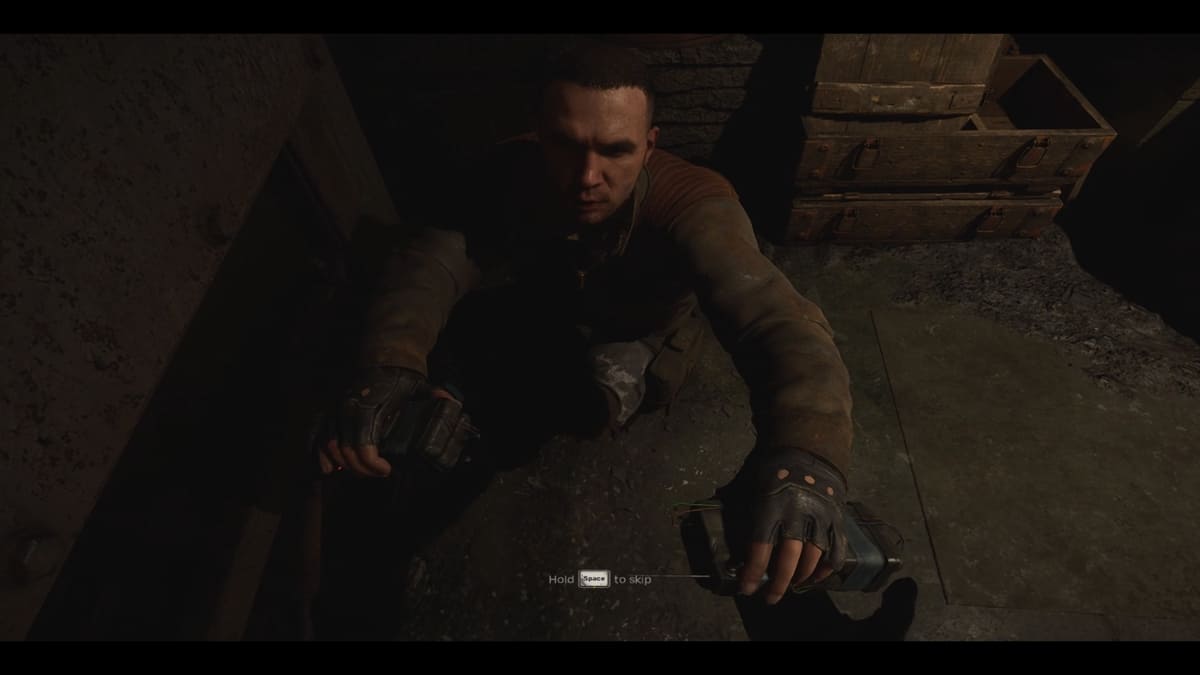 Strider coloca cargas fuera de la habitación X11 en Stalker 2