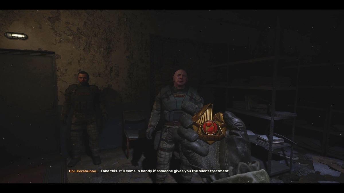 Insignia de barrio en Stalker 2