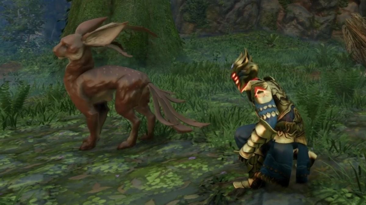 Ciervo hada envuelto