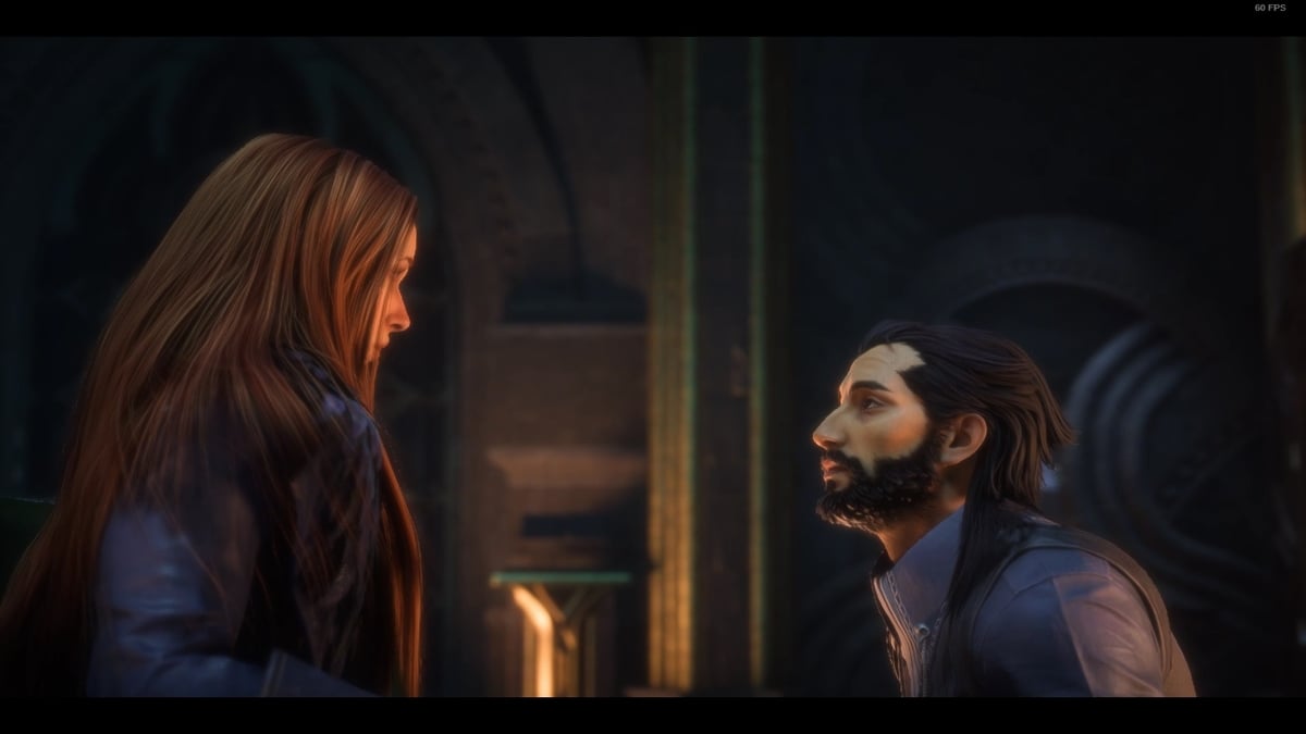 Lucanis tiene un romance con Rook en Dragon Age The Veilguard