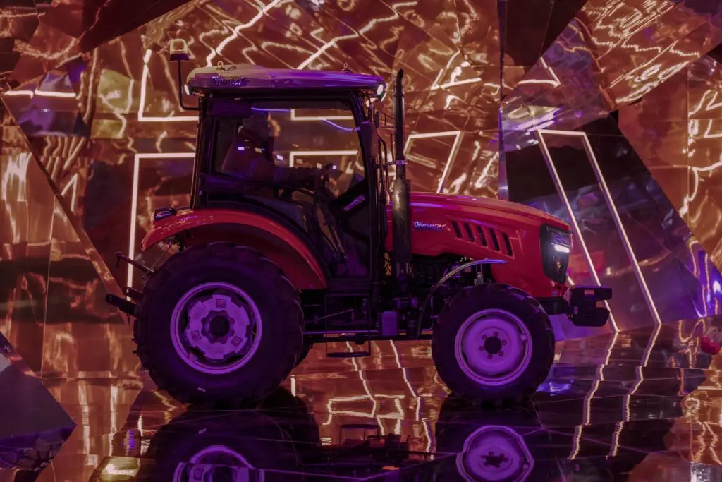 Den kinesiske traktoren i La Franquicia