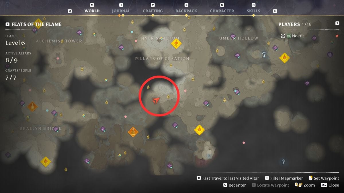 Ubicación del mapa de piedra caliza envuelta