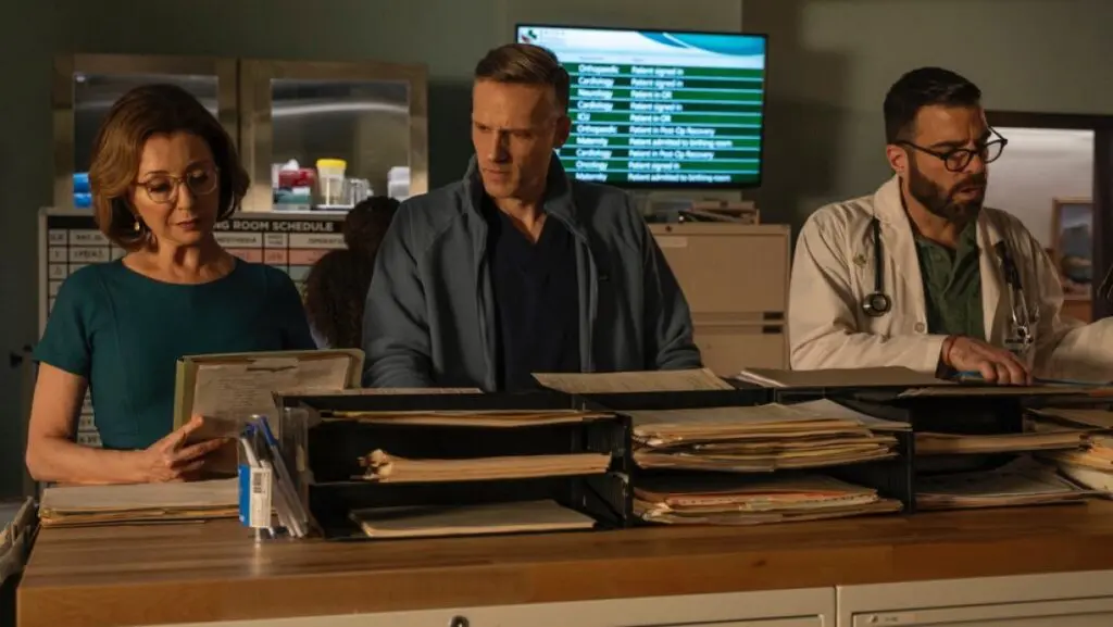 Donna Murphy, Teddy Sears e Zachary Quinto em Beautiful Minds