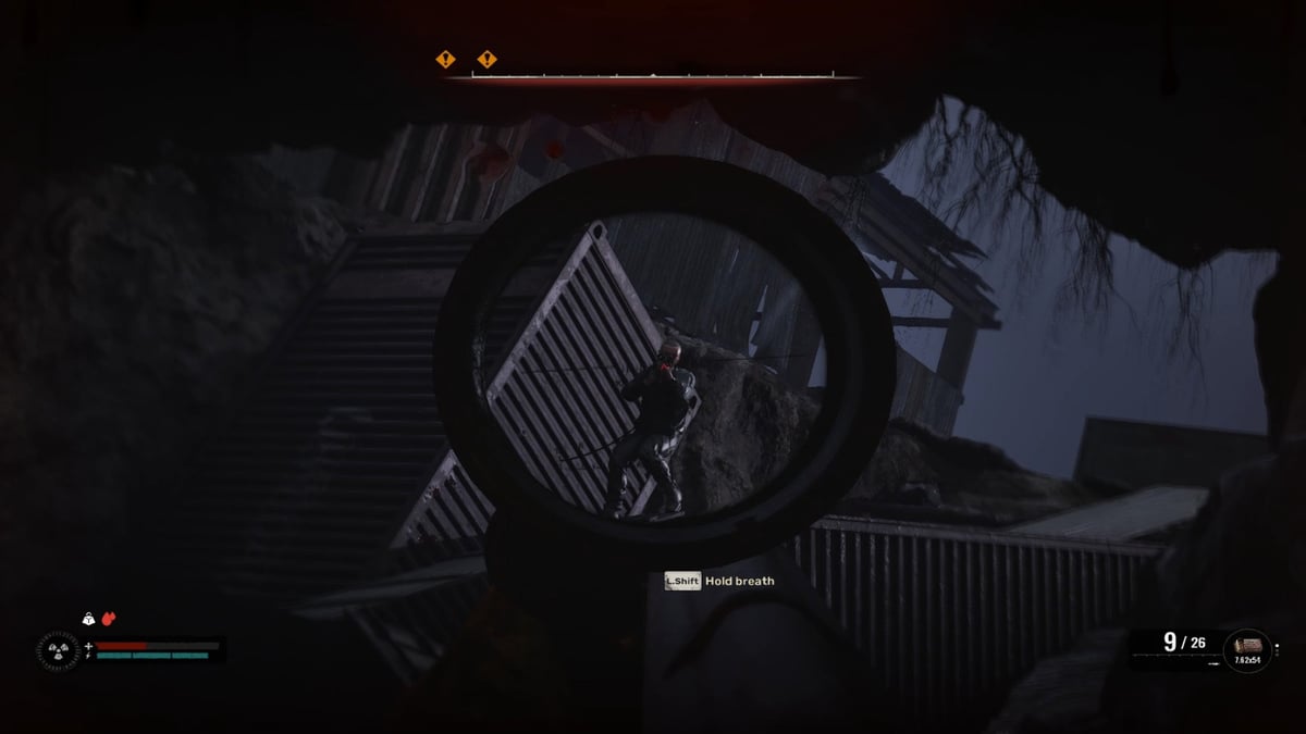 Eliminando bandidos en la misión secundaria Just Business en Stalker 2