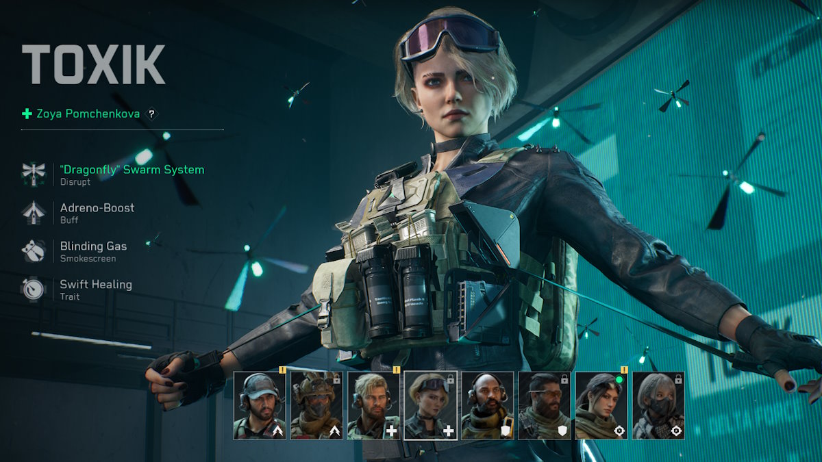 Habilidades de Delta Force Toxik