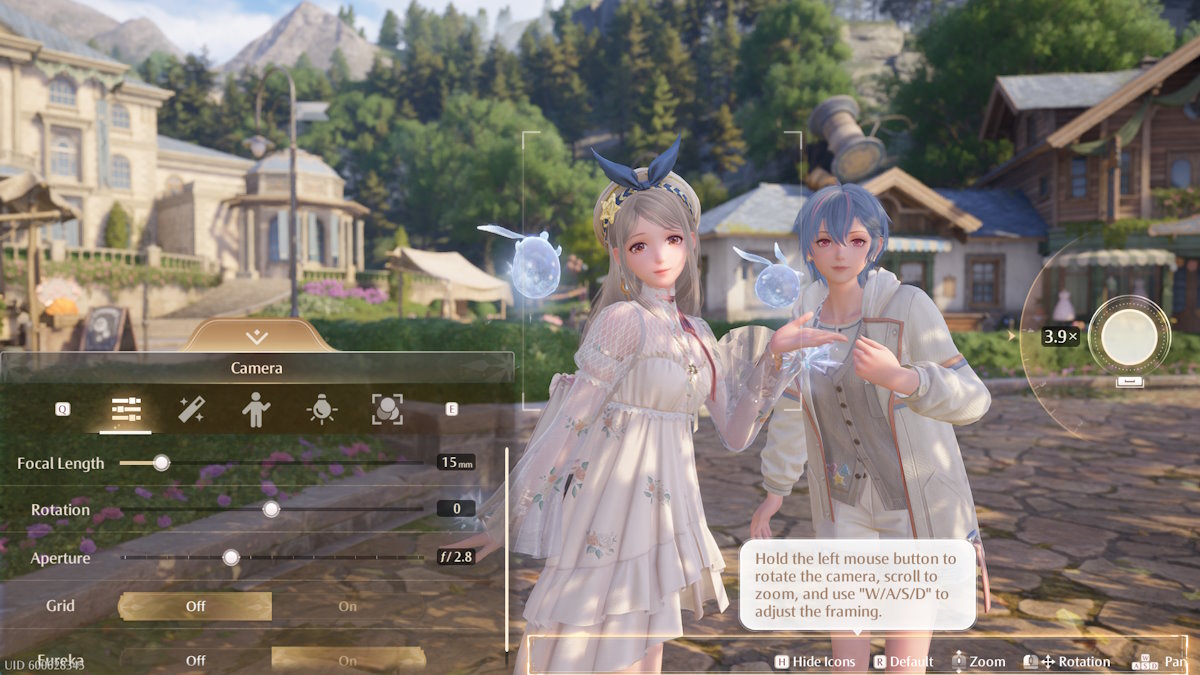 Modo foto Infinity Nikki