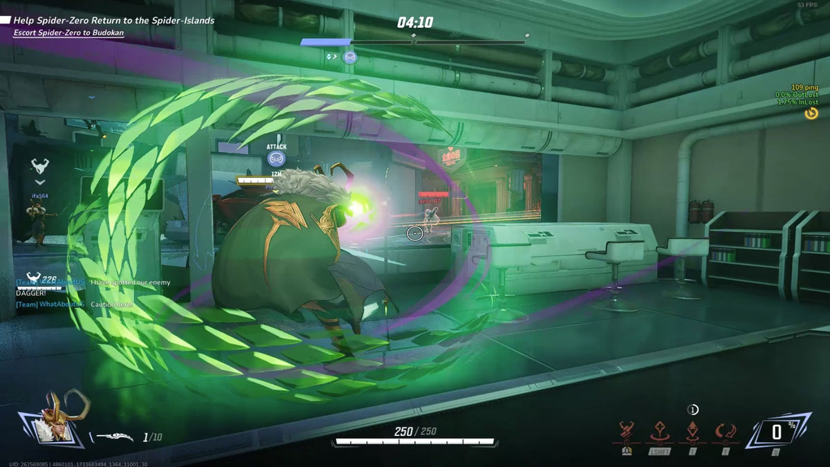 Loki cambiando de forma en Moonknight en Marvel Rivals