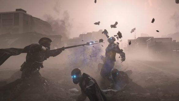 Cómo conseguir la lanza aturdidora y el bastón en Helldivers 2
