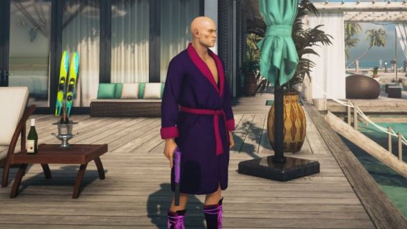 Cómo desbloquear el traje de boxeador Purple Streak en Hitman World of Assassination

