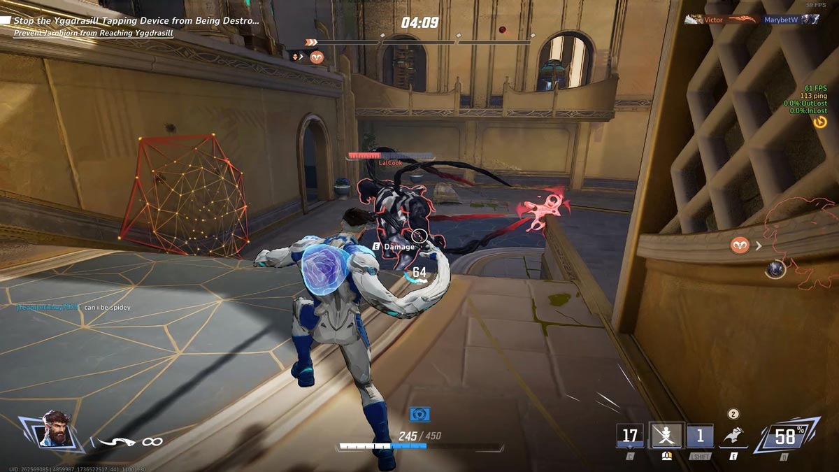 Mister Fantastic generando bonificación de salud