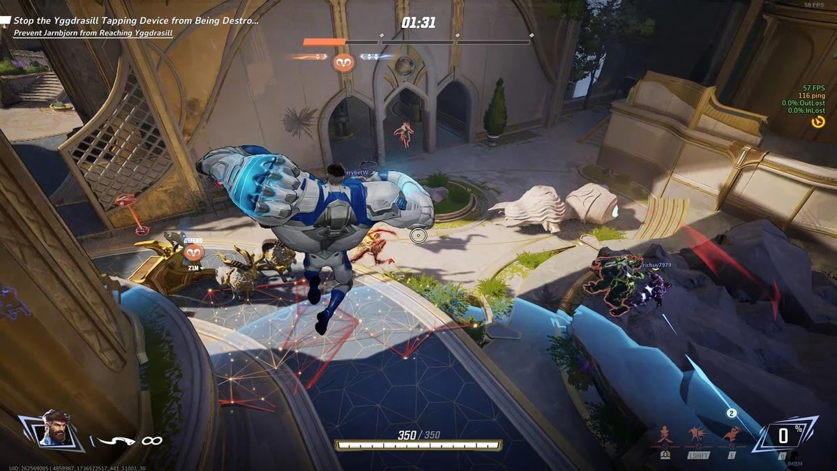 Mister Fantastic usando lo último en tanques