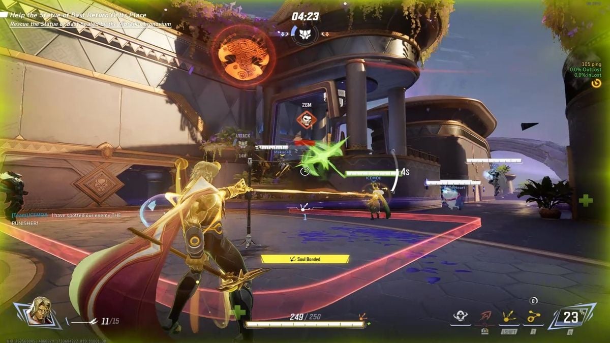 Adam Warlock cura a sus compañeros de equipo en Marvel Rivals