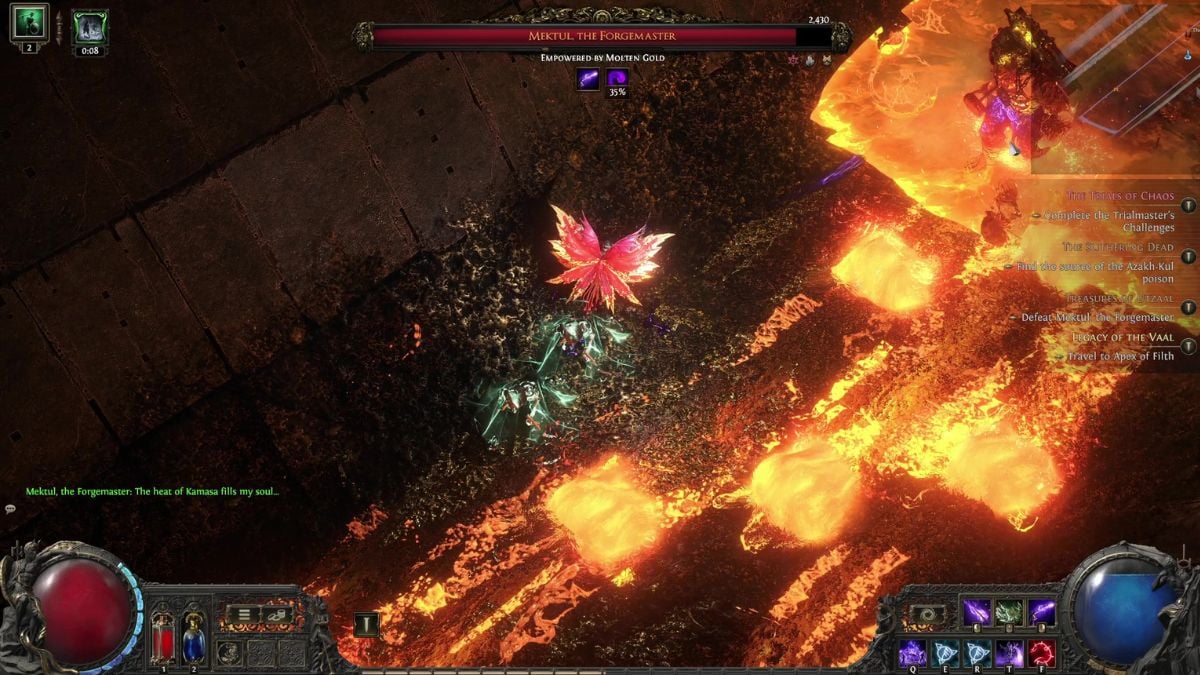 Mektul potenciado Poe2