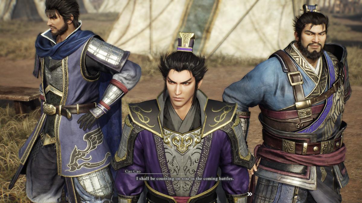 Schauplatz von Cao Caos Streitkräften in Dynasty Warriors Origins