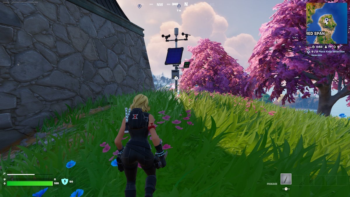 Baliza de detección de Kaiju de Fortnite