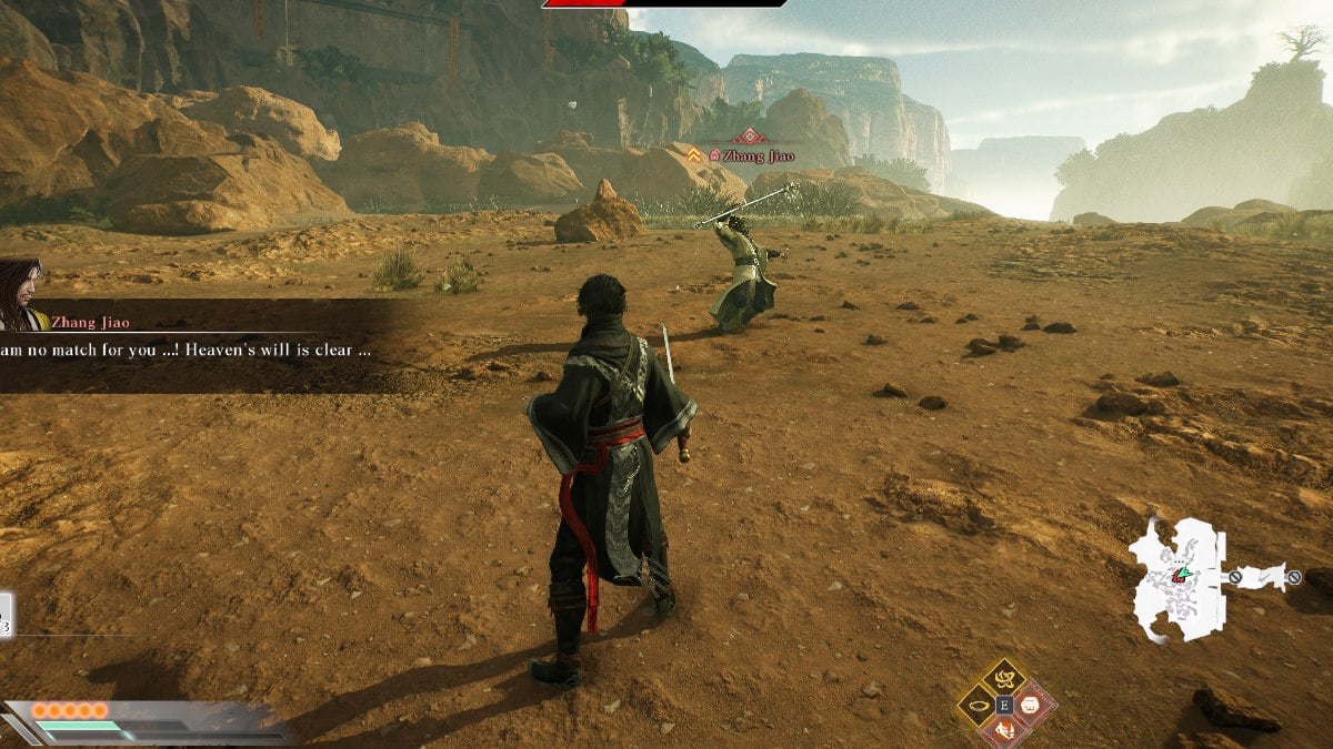 Dynasty Warriors Origins se enfrenta 1v1 a Zhang Jiao