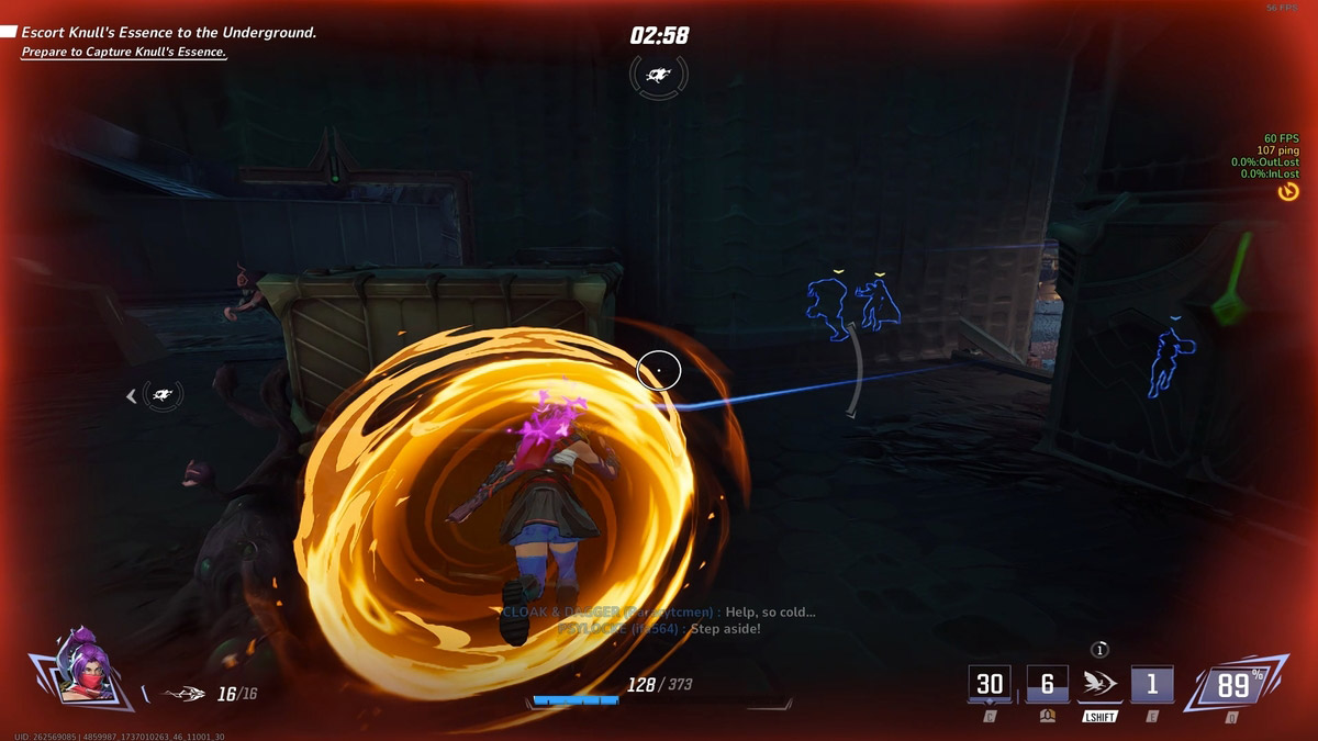 Psylocke emerge del portal de Magik con salud adicional