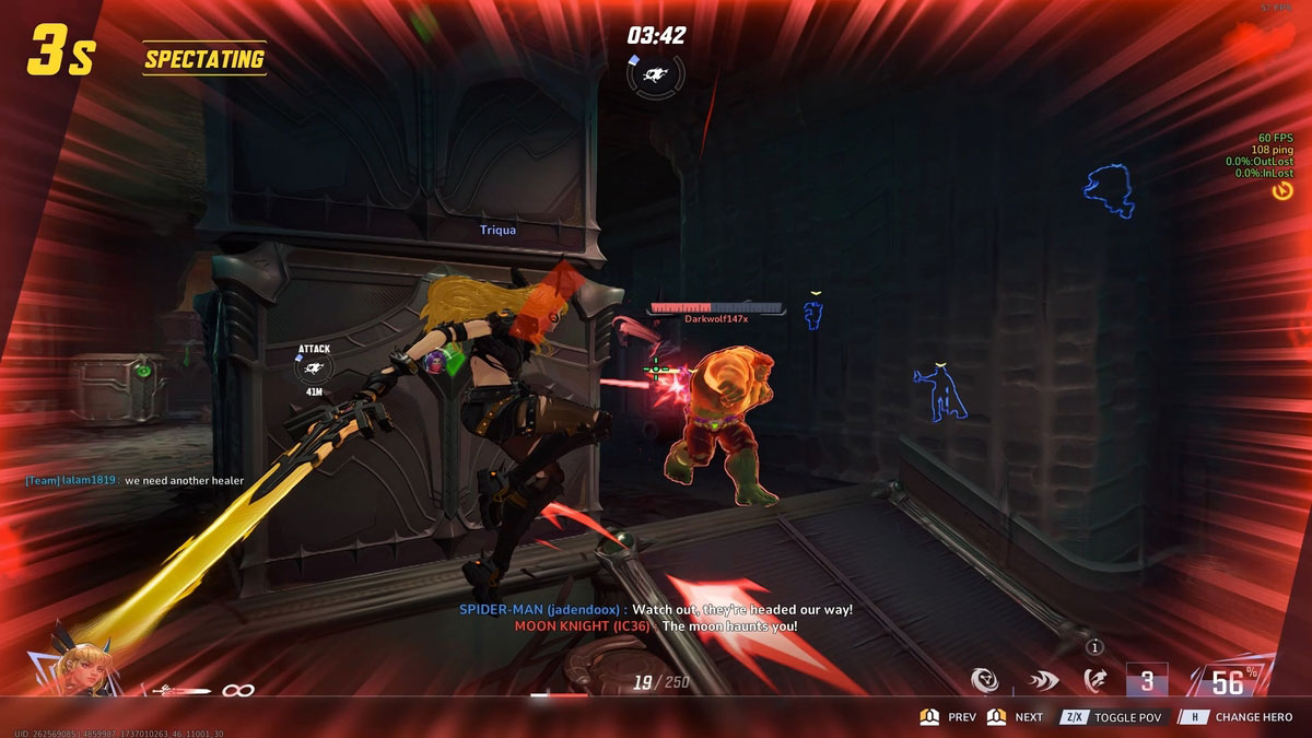 Magik luchando contra Hulk