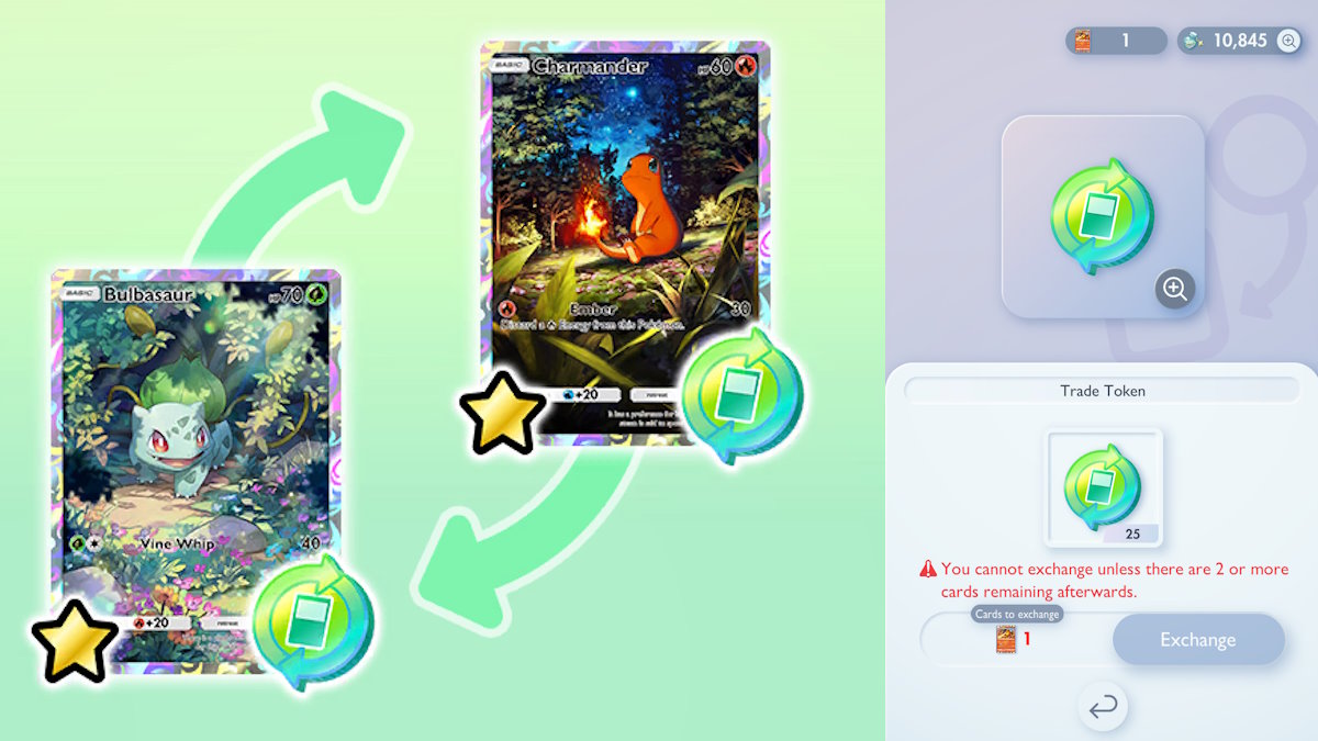 Rareza de comercio de bolsillo de Pokemon TCG