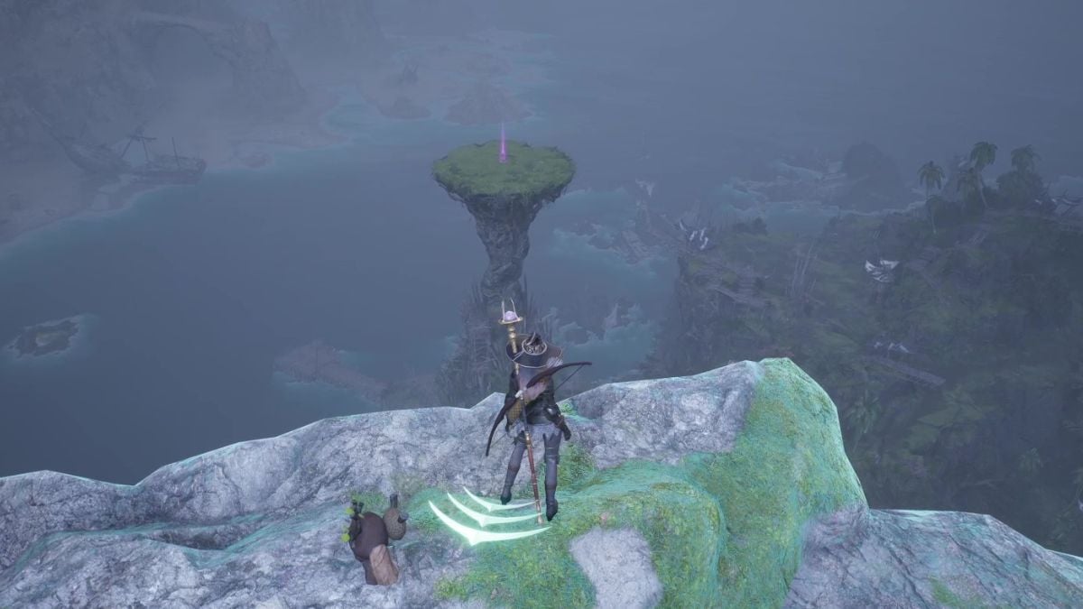 Punto de referencia de la isla Saurodoma