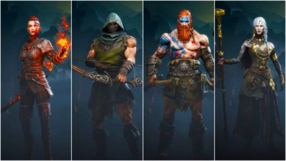 Jotunnslayer: Hordes of Hel – Lista de niveles de clases
