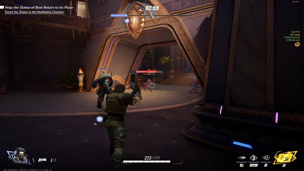 Marvel Rivals: Guía de personajes del Soldado de Invierno (Bucky) 18 Bucky y Thor en Marvel Rivals