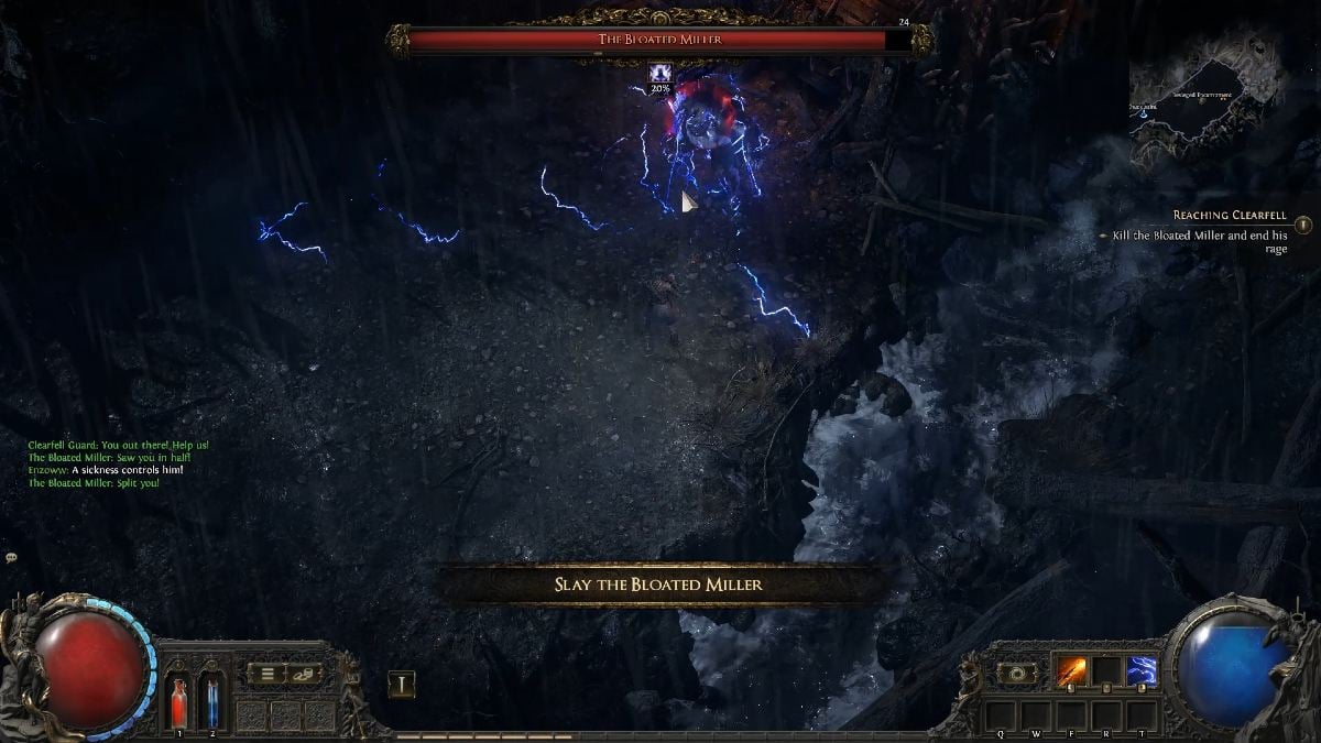 El jefe Miller hinchado inicia Path of Exile 2