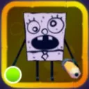 Doodlebob bảo vệ tháp của SpongeBob