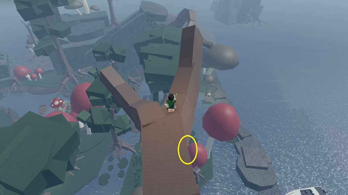 Một cành cây ở Fisch