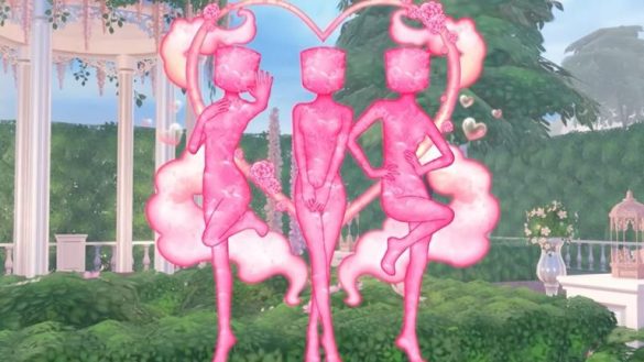 Vestido para impresionar a la guía del evento de San Valentín
