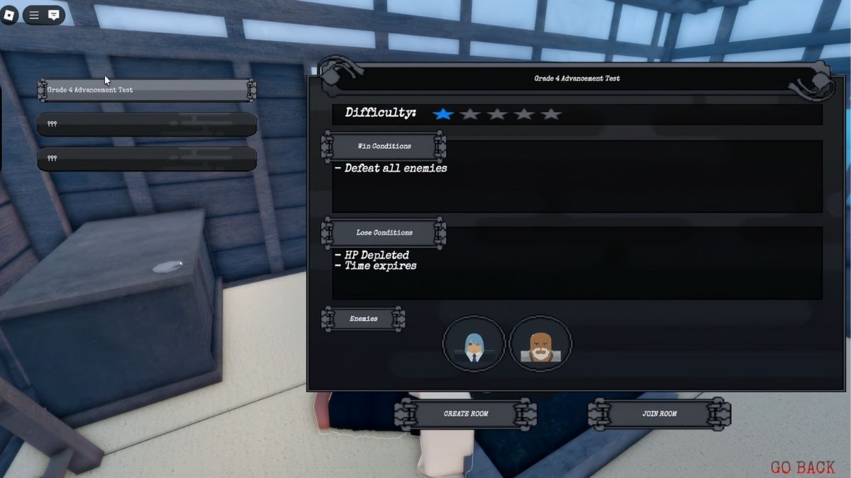 Completando el examen de hechicero en Jujutsu Odyssey