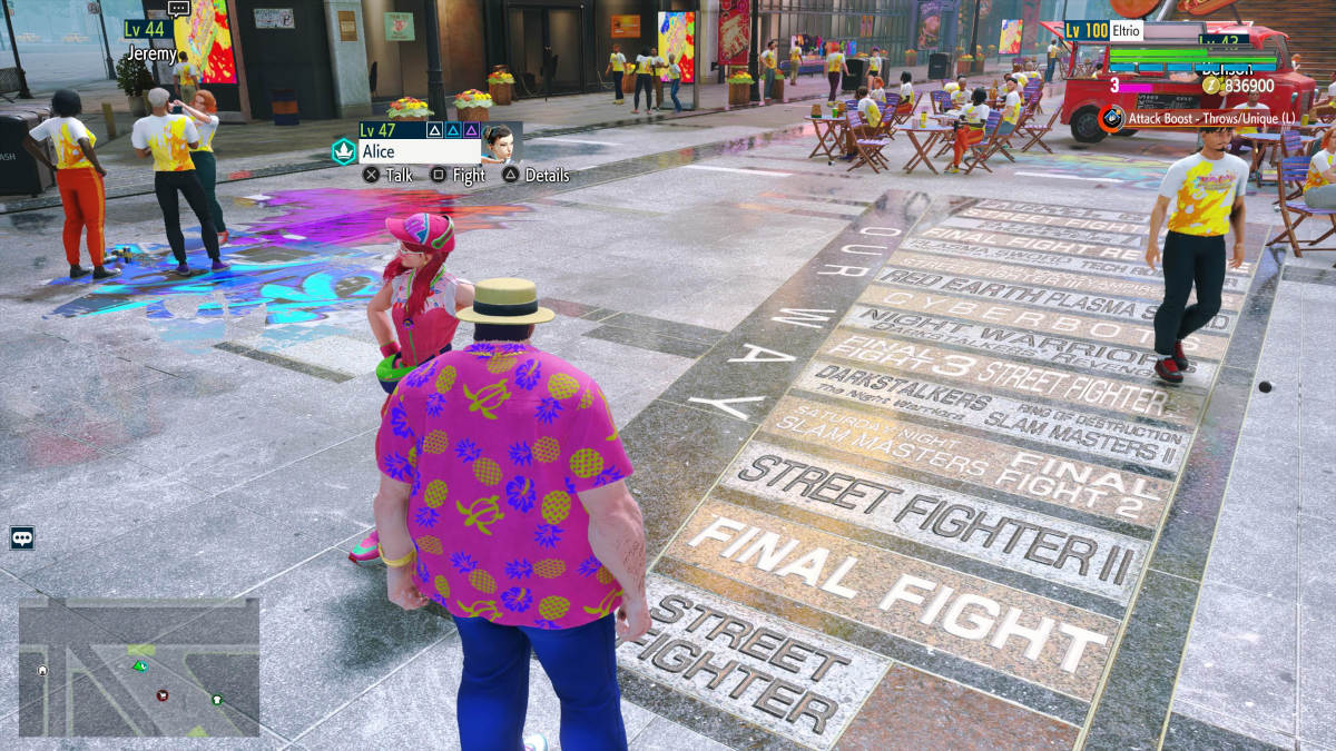 Street Fighter 6 World Tour Mode Captura de pantalla