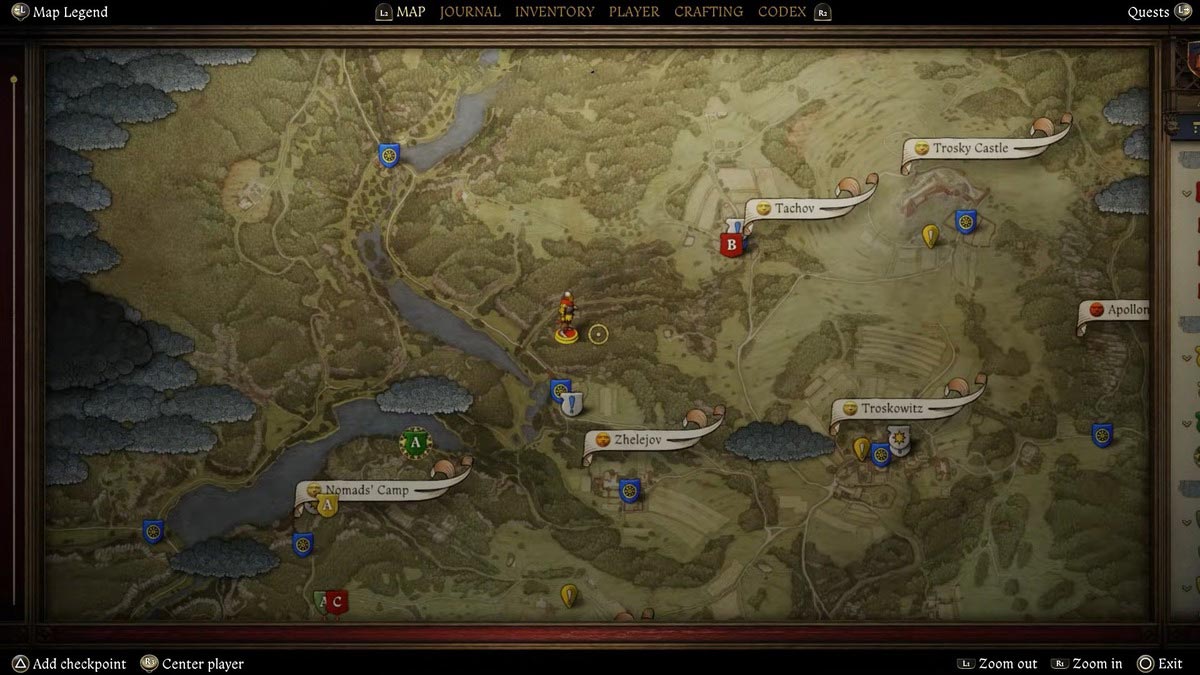 Ubicación de Zheljov la cresta del león