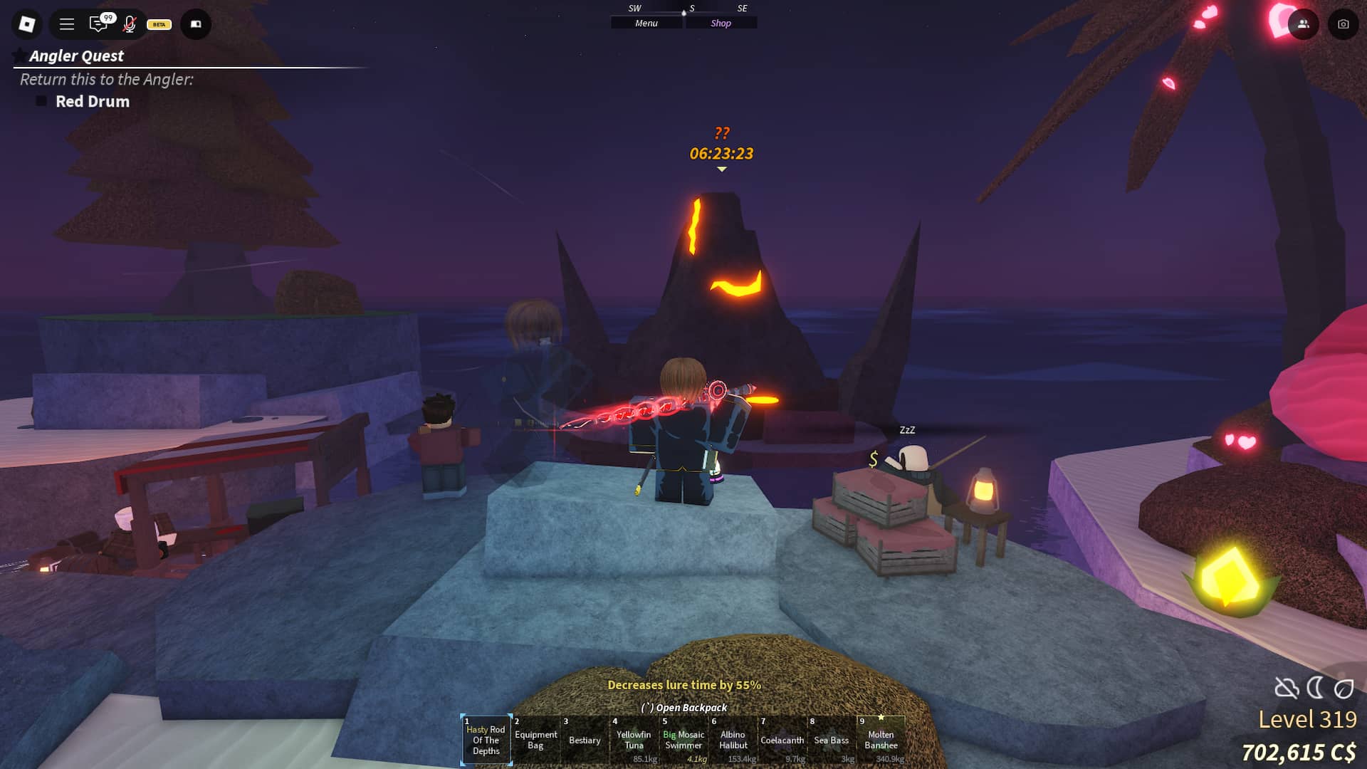 Valentin Secret Vulkan in Fisch