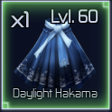 dagslys hakama element i jujutsu uendelig