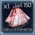 sakura hakama element i jujutsu uendelig