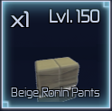 beige ronin bukse element i jujutsu infinite