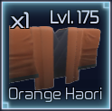 oransje haori element i jujutsu uendelig