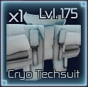 cryo techsuit element i jujutsu uendelig
