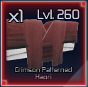crimson mønstret haori element i jujutsu uendelig