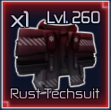rust techsuit element i jujutsu infinite