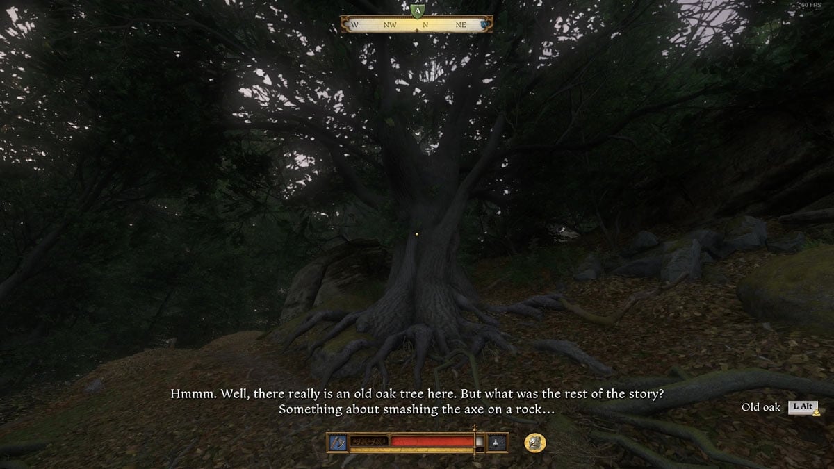 Old Oak Tree in Kingdom Come Deliverance 2