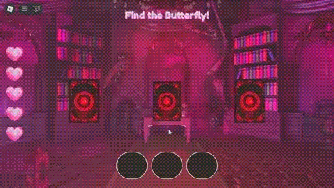 So finden Sie den Schmetterling.