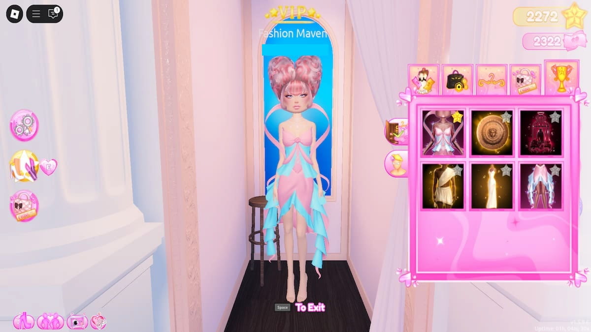 Screenshot der DTI-Questbelohnungen zum Valentinstag.