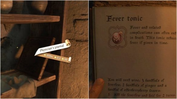 ¿Cómo obtener las hierbas tónicas de fiebre y la poción artesanal en Kingdom Come Deliverance 2?
