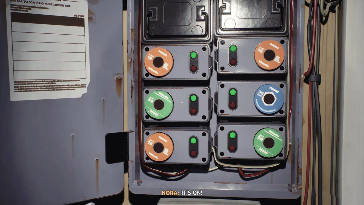 Encender el panel de interruptores en los discos perdidos Bloom & Rage