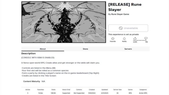Rune Slayer Trello Link & Discord
