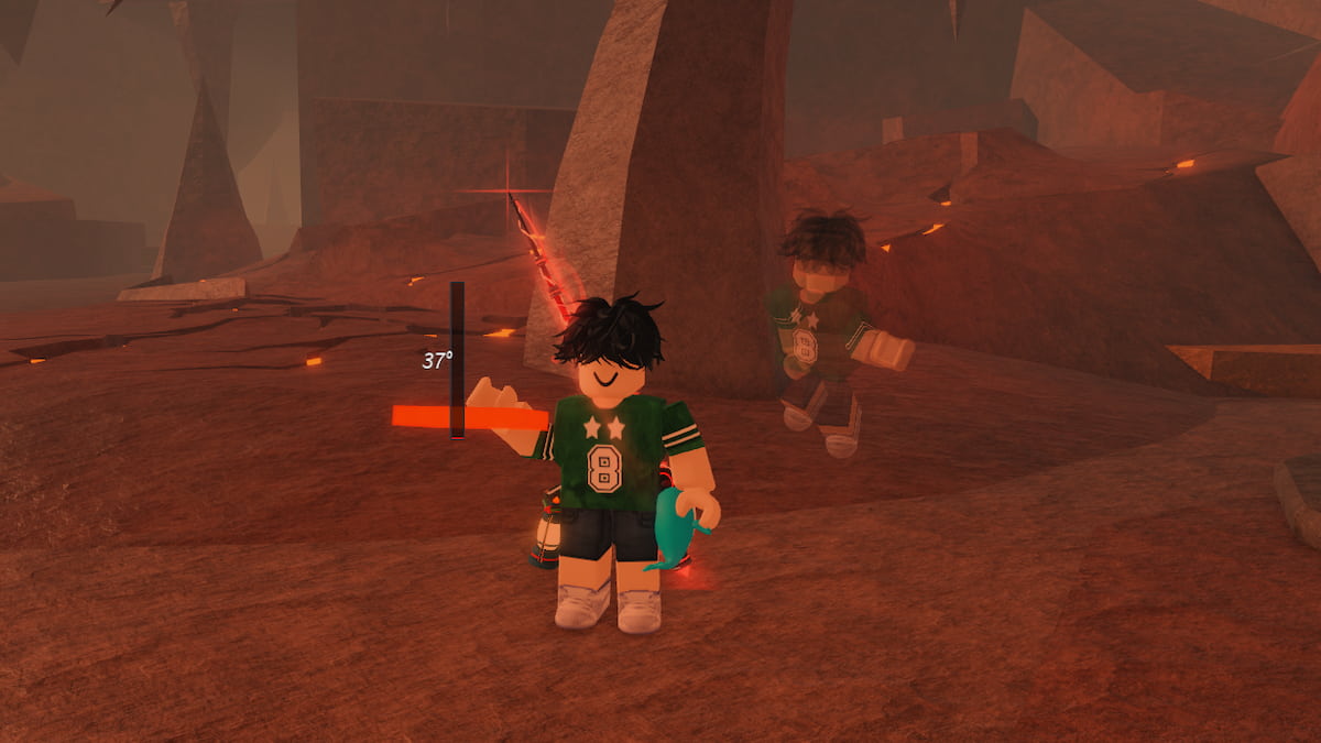 ज्वालामुखी में एक मछली निकलती है